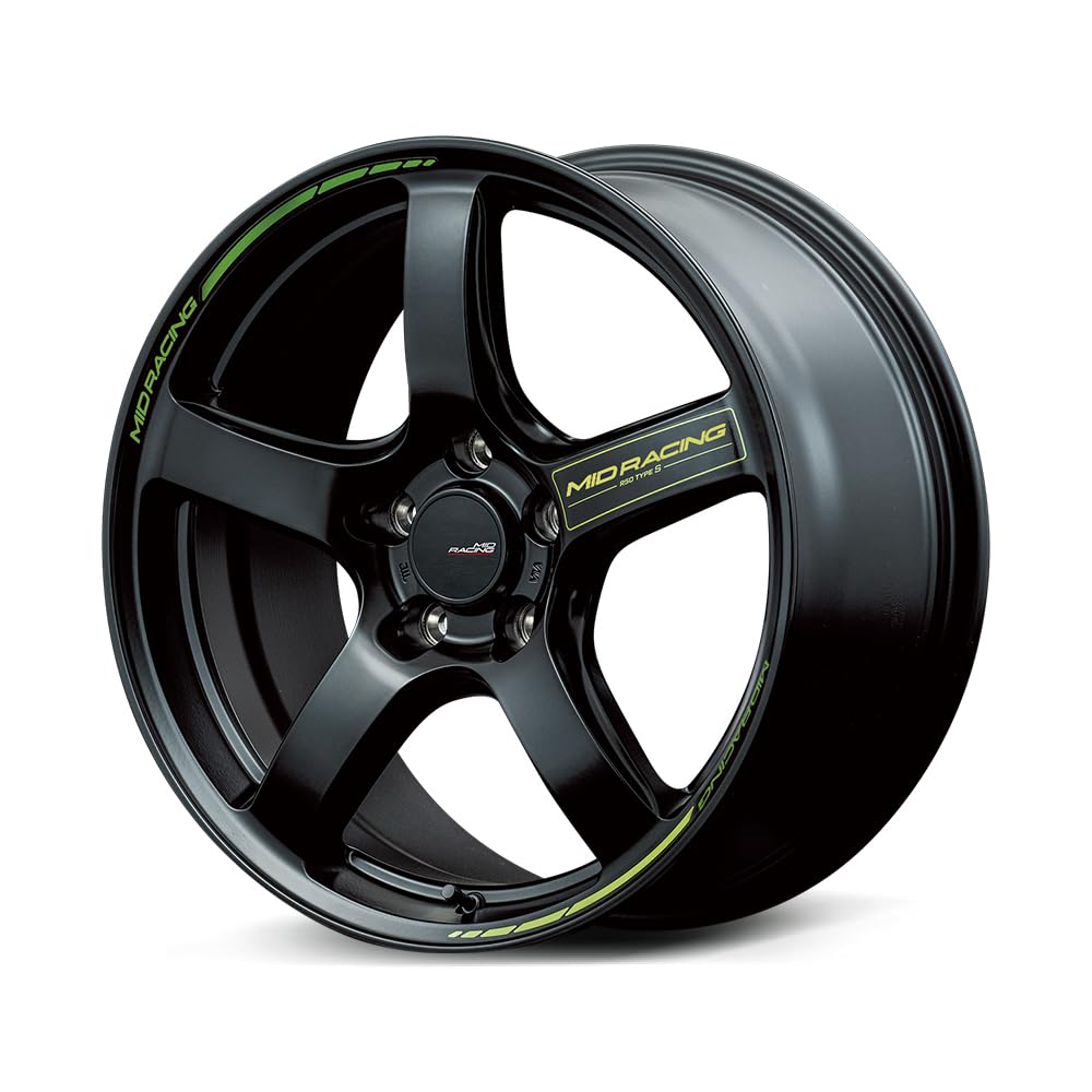 Amazon.co.jp: MID RMPレーシング R50 TypeS ホイール セミグロス